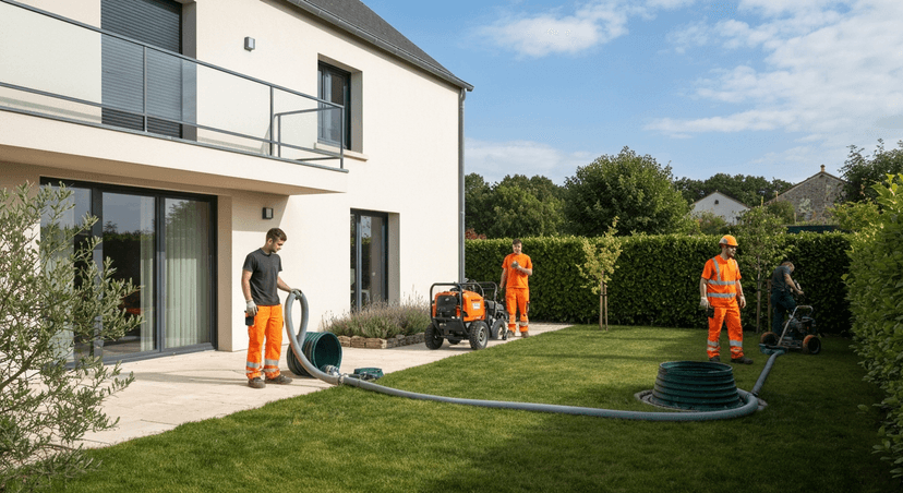 Entretien fosse septique : contrat annuel