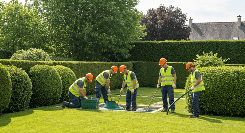 Fosse septique bouchee : causes et solutions