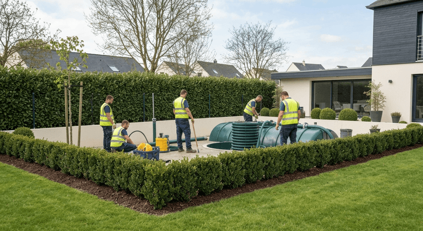 Fosse septique 3000L : dimensionnement et prix