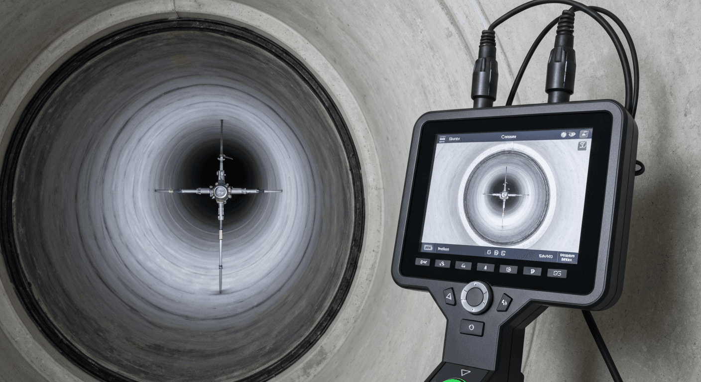 Inspection camera canalisation : diagnostic precis - AER Assainissement Diagnostic en Ile-de-France