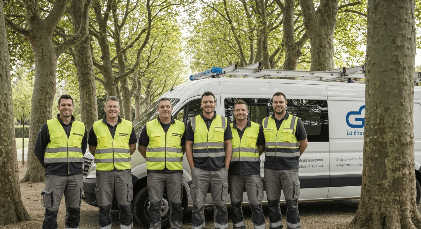 Equipe AER sur un chantier d'assainissement et renovation en Ile-de-France