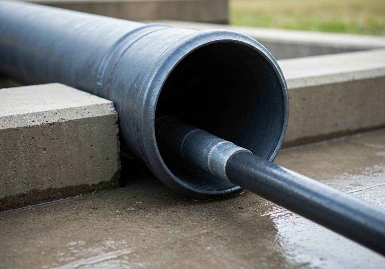 Après — Curage canalisation EU bouchée